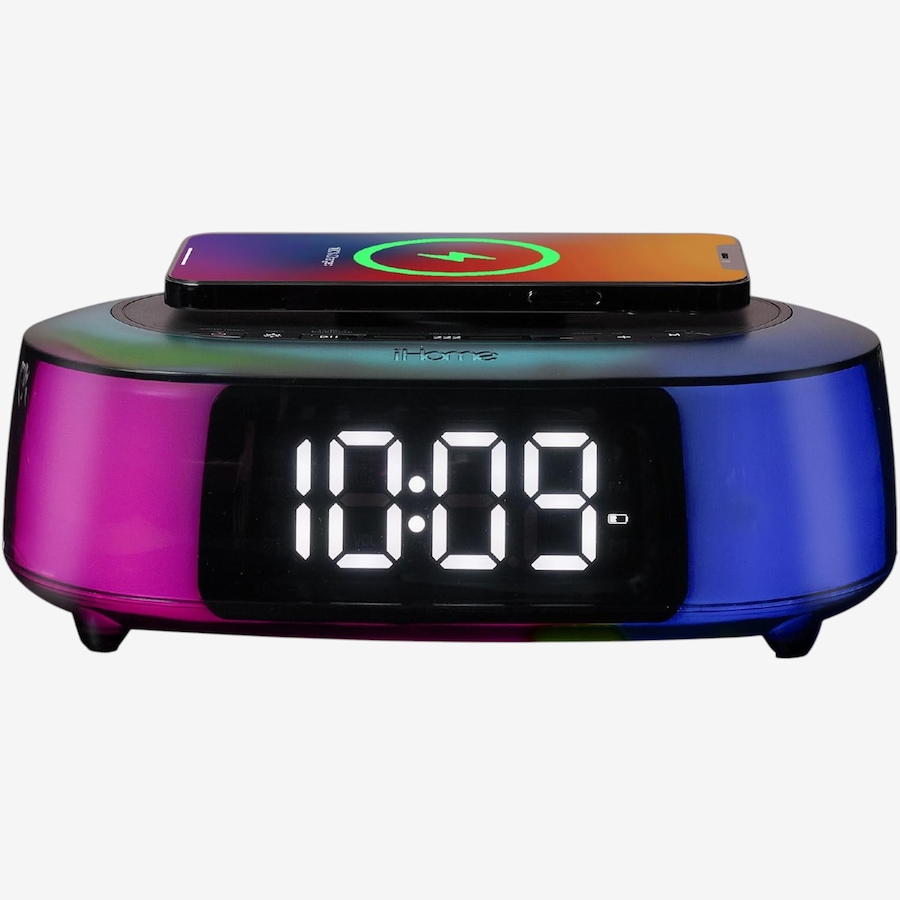 Image 732188.jpg, Product 732-188 / Price $109.99, iHome Alarm Clock Radio with Qi2 Magnetic Wireless Charger from iHome on TSC.ca's Electronics department