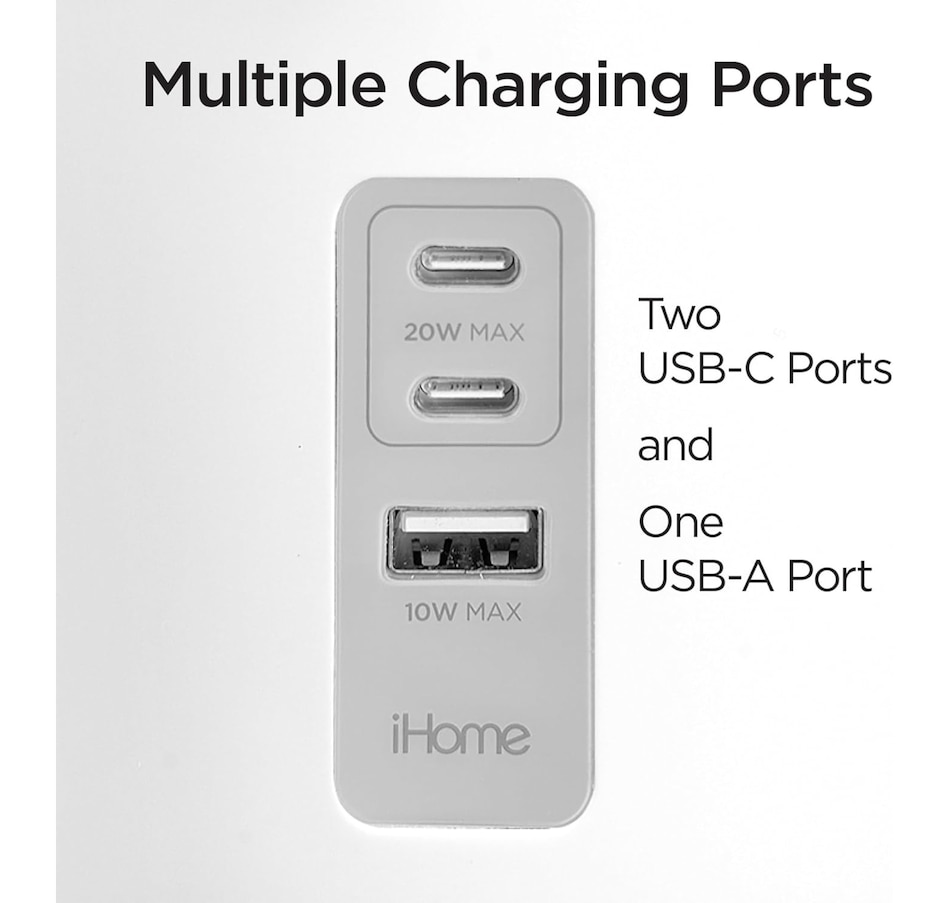 Image 732190_ALTMORE3.jpg, Product 732-190 / Price $49.99, iHome PowerPlant Charging Station, Faux Succulent with USB Charging Station from iHome on TSC.ca's Electronics department