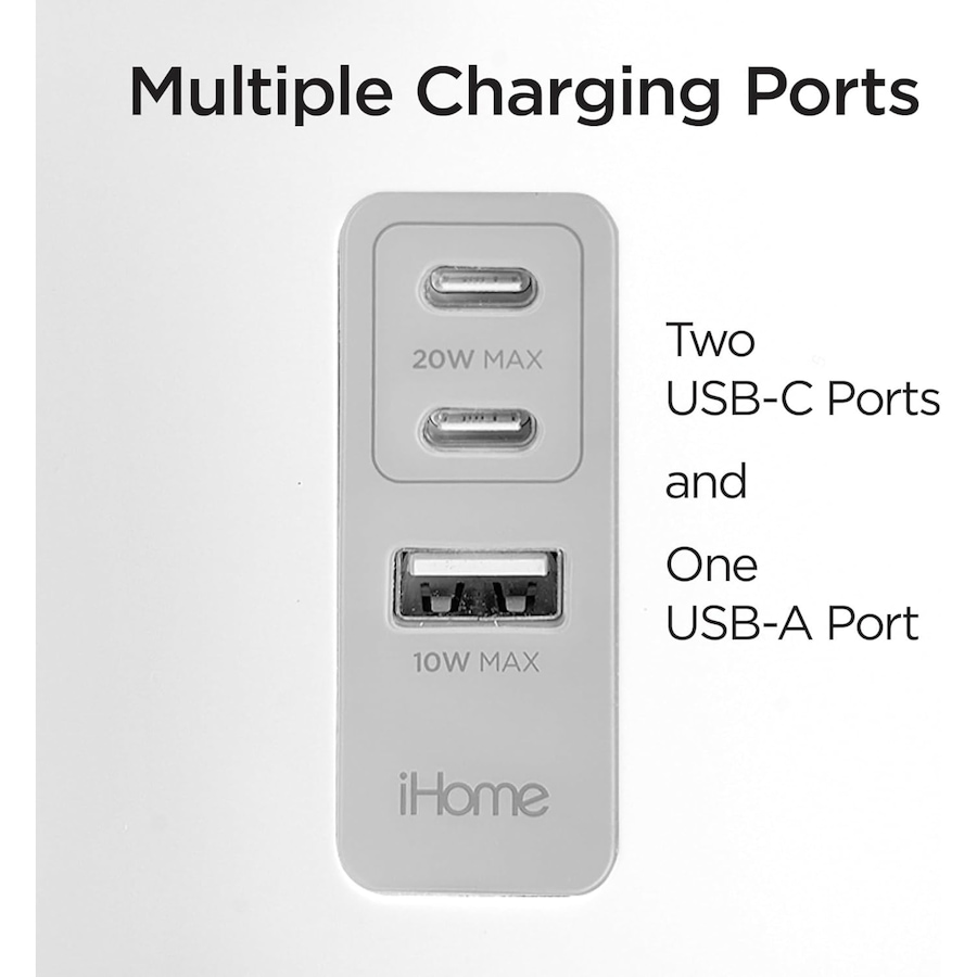 Image 732190_ALTMORE3.jpg, Product 732-190 / Price $49.99, iHome PowerPlant Charging Station, Faux Succulent with USB Charging Station from iHome on TSC.ca's Electronics department