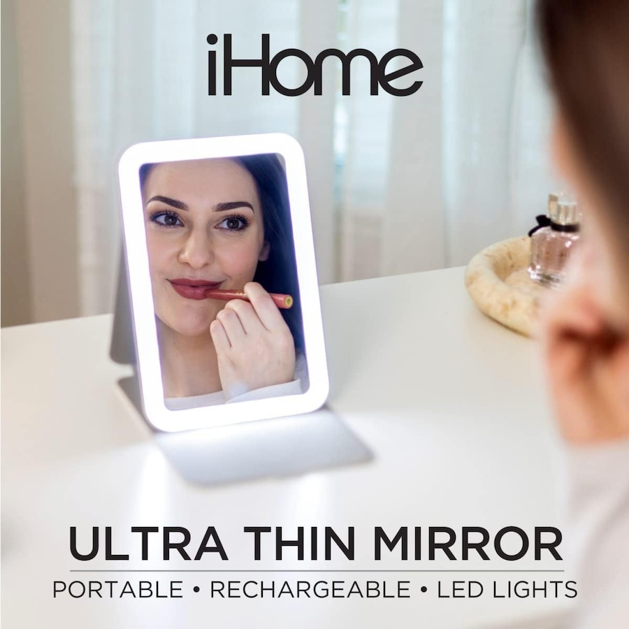 Image 732193_ALTMORE4.jpg, Product 732-193 / Price $39.99, iHome Portable Makeup Mirror with Lights from iHome on TSC.ca's Home & Garden department