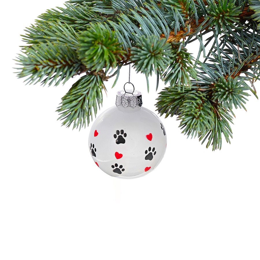 Image 732213_ALTMORE1.jpg, Product 732-213 / Price $60.00, Christmas Paw Prints Ornament (set of 12) from IH Casa Decor on TSC.ca's Home & Garden department
