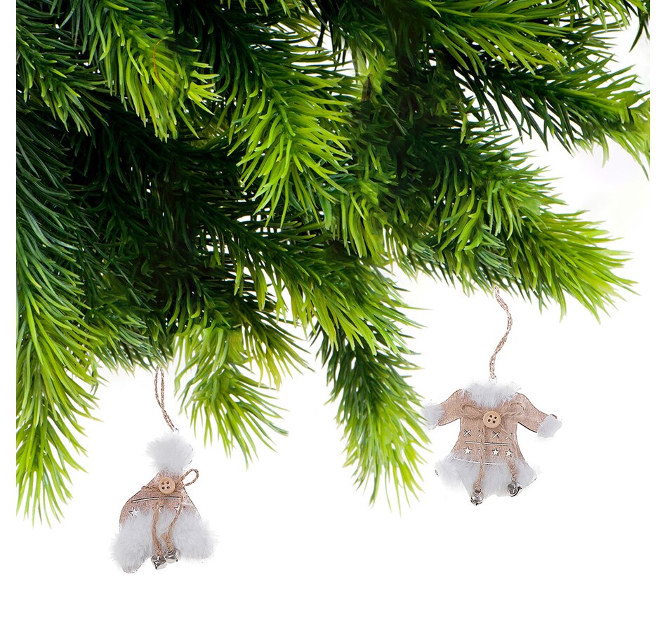 Image 732219_ALTMORE1.jpg, Product 732-219 / Price $20.00, Christmas Sweater Toque Wooden Ornament (set of 6) from IH Casa Decor on TSC.ca's Home & Garden department