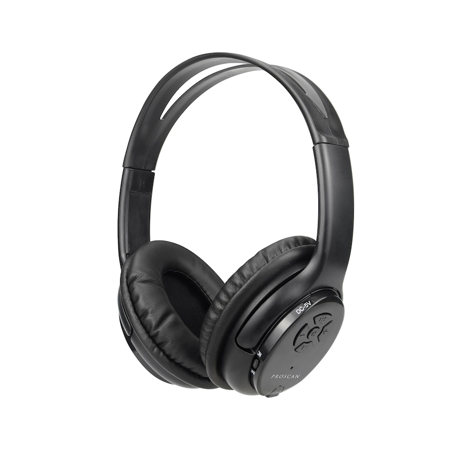Image 732286_BLK.jpg, Product 732-286 / Price $24.99, Proscan Bluetooth Stereo Headphones with Microphone from Proscan on TSC.ca's Electronics department