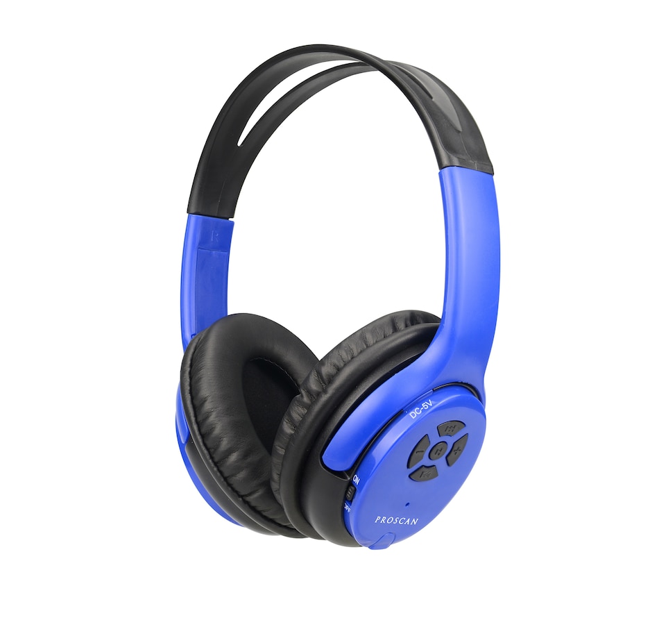 Image 732286_BLU.jpg, Product 732-286 / Price $24.99, Proscan Bluetooth Stereo Headphones with Microphone from Proscan on TSC.ca's Electronics department
