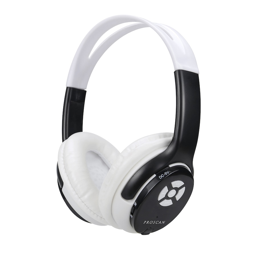 Image 732286_WHT.jpg, Product 732-286 / Price $24.99, Proscan Bluetooth Stereo Headphones with Microphone from Proscan on TSC.ca's Electronics department