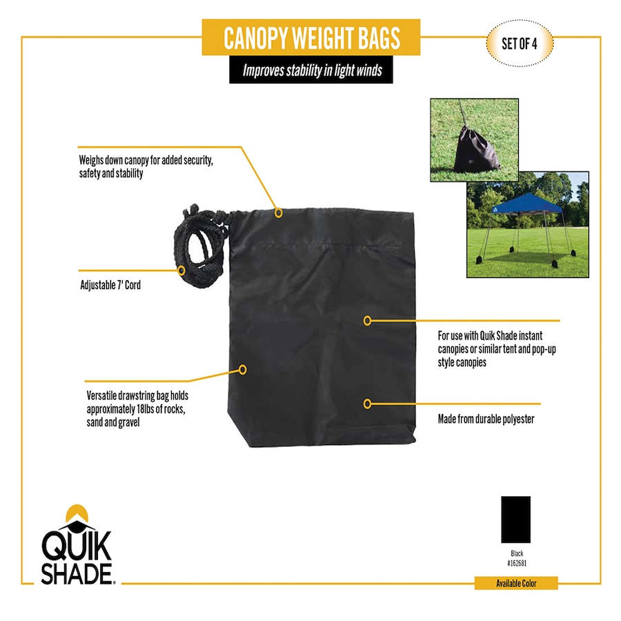 Image 732342_ALTMORE2.jpg, Product 732-342 / Price $16.99, Quik Shade Canopy Weight Bags from Quik Shade on TSC.ca's Home & Garden department