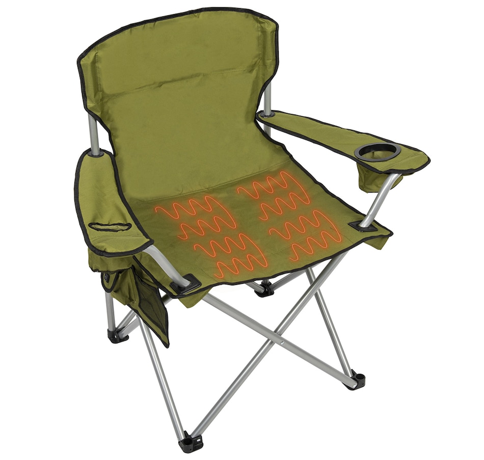 Image 732346.jpg, Product 732-346 / Price $64.99, Camp and Go Heavy Duty Heated Quad Chair from Camp and Go on TSC.ca's Health & Fitness department