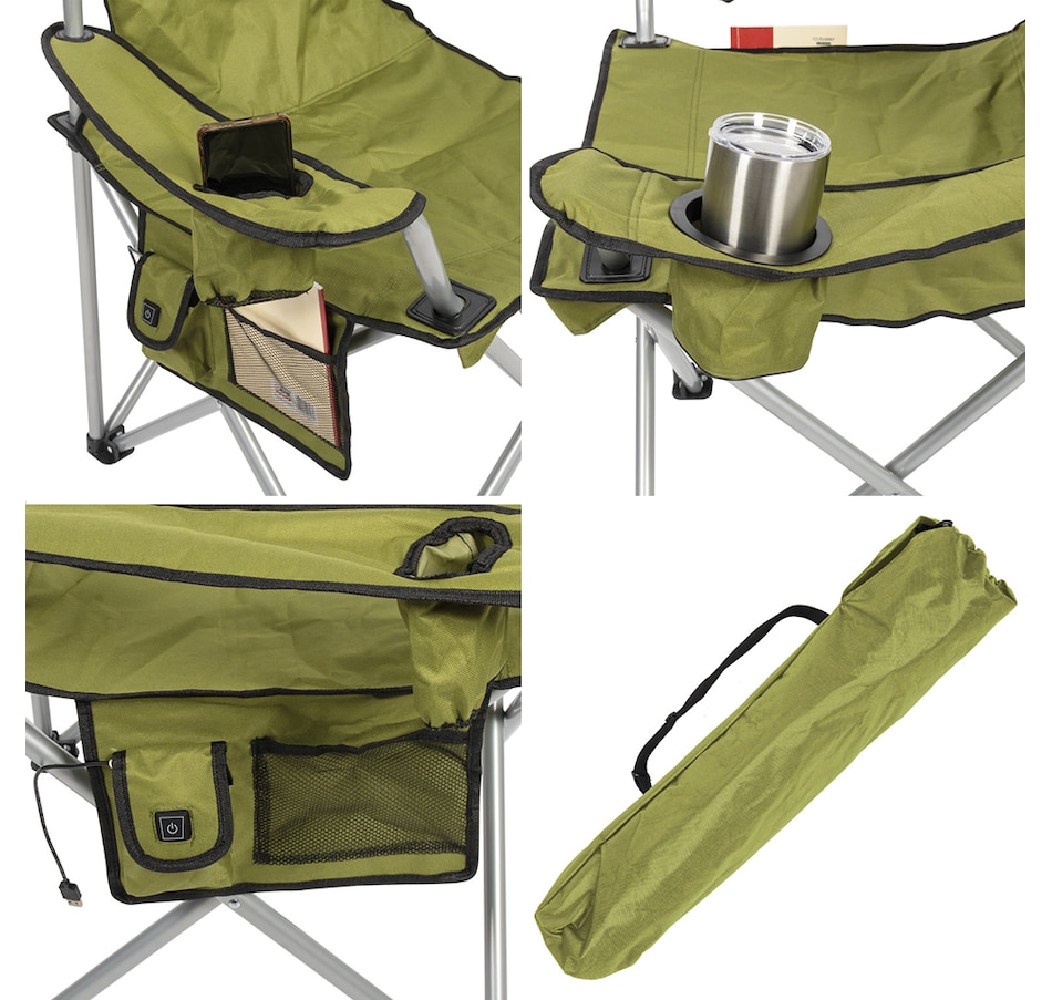 Image 732346_ALTMORE3.jpg, Product 732-346 / Price $64.99, Camp and Go Heavy Duty Heated Quad Chair from Camp and Go on TSC.ca's Health & Fitness department