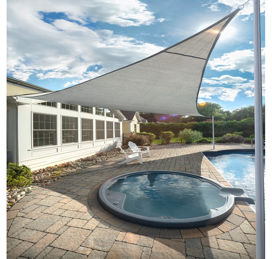 Image 732356_ALTMORE1.jpg, Product 732-356 / Price $39.99, Shelterlogic Triangle Shade Sail 16' from ShelterLogic on TSC.ca's Home & Garden department
