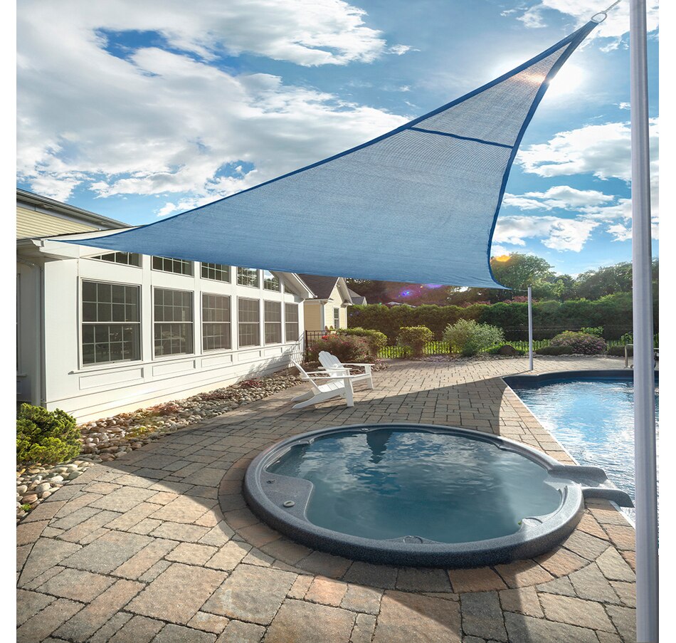 Image 732356_ALTMORE2.jpg, Product 732-356 / Price $39.99, Shelterlogic Triangle Shade Sail 16' from ShelterLogic on TSC.ca's Home & Garden department