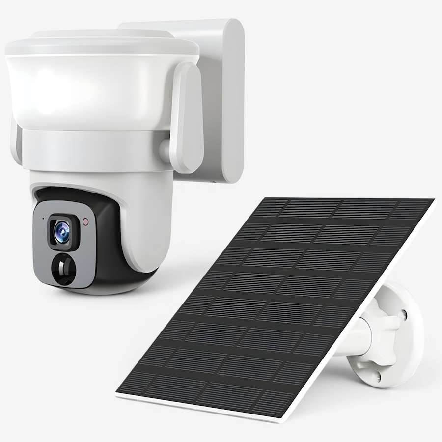 Image 732473.jpg, Product 732-473 / Price $199.99, Home-i Outdoor Security Camera,  Light and Solar Panel Bundle from Home-i on TSC.ca's Electronics department