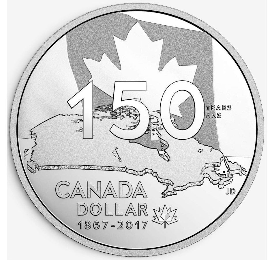Image 732500_ALTMORE1.jpg, Product 732-500 / Price $129.95, 2017 Proof Silver Dollar Our Home and Native Land Canada 150 Special Issue from Royal Canadian Mint (RCM) on TSC.ca's Coins department