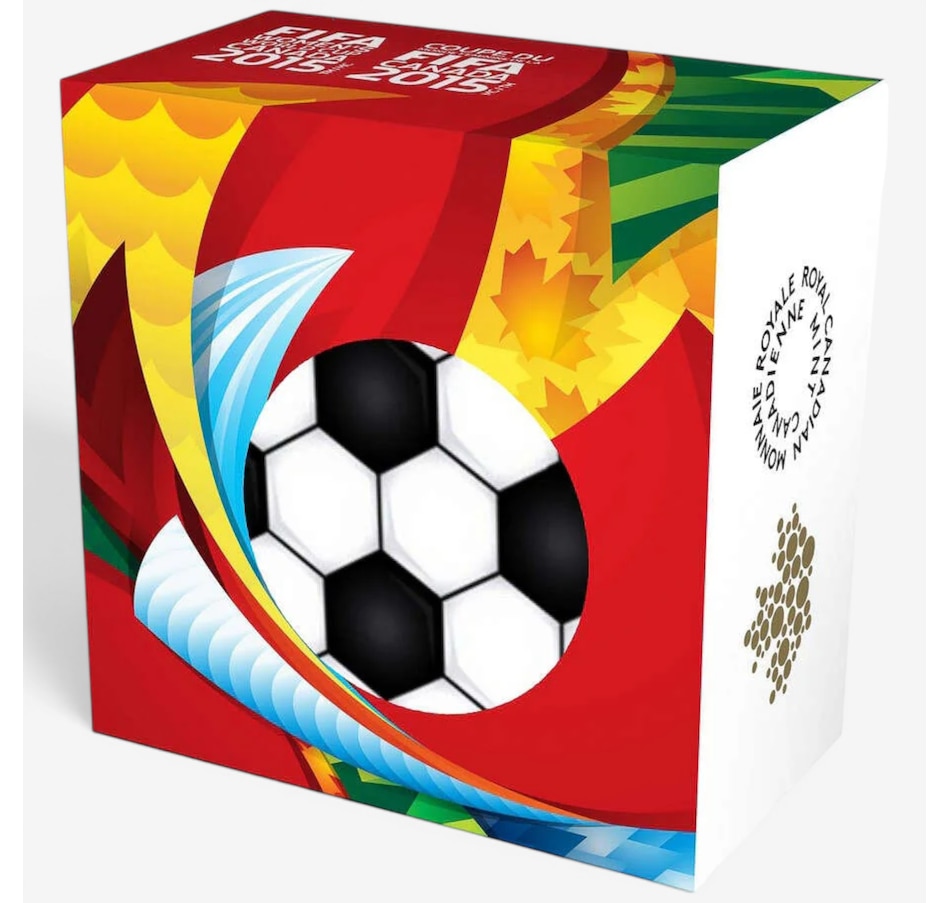 Image 732501_ALTMORE3.jpg, Product 732-501 / Price $89.95, 2015 $10 Fine Silver FIFA World Cup Fine Silver Coin: Canada Welcomes the World from Royal Canadian Mint (RCM) on TSC.ca's Coins department