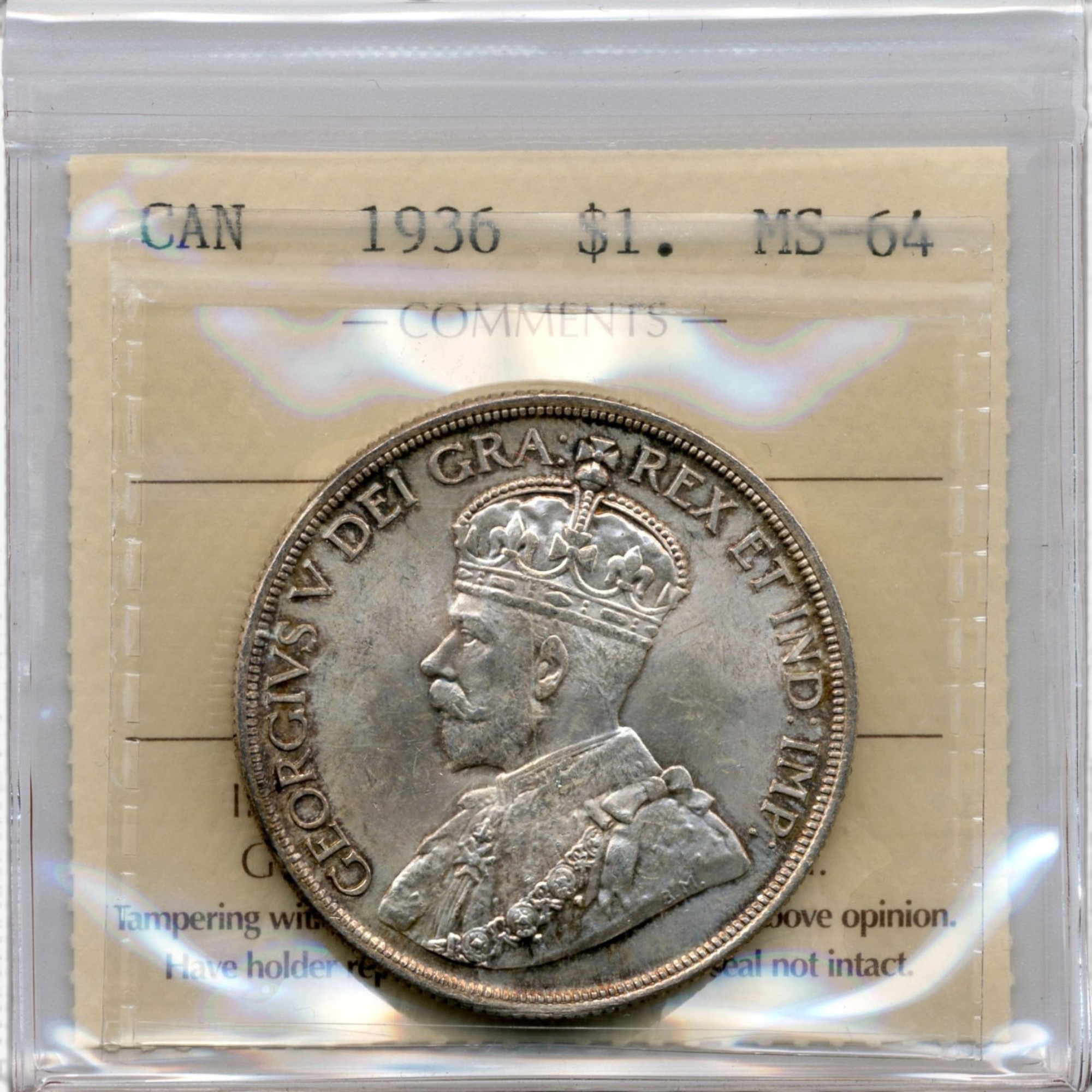 NGC鑑定 1929年 中国 広東省 20セント銀貨 MS63 1929 China Kwangtung 20-Cent Silver Coin, Choice Uncirculated