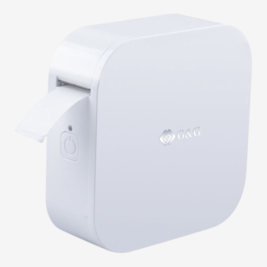 Image 732615.jpg, Product 732-615 / Price $59.99, G&G D120 Portable Label Printer with 2 Label Rolls (12 mm x 50 mm) from G&G on TSC.ca's Electronics department