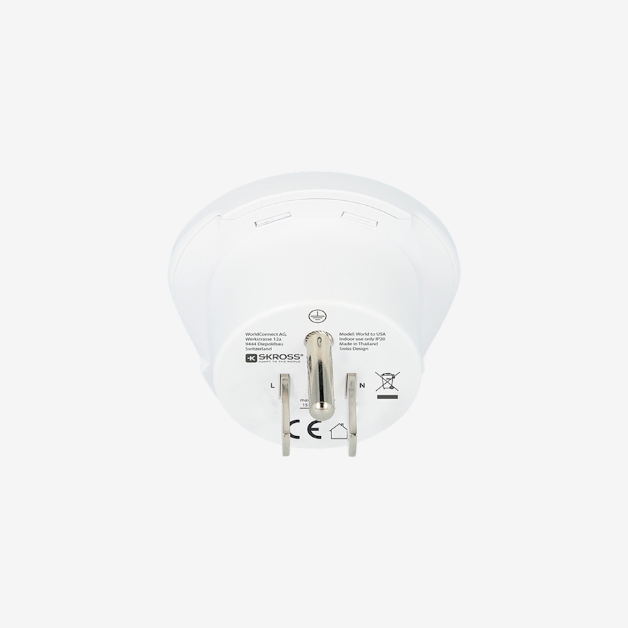Image 732666_ALTMORE1.jpg, Product 732-666 / Price $14.99, Skross World to USA Travel Adapter from Skross on TSC.ca's Electronics department