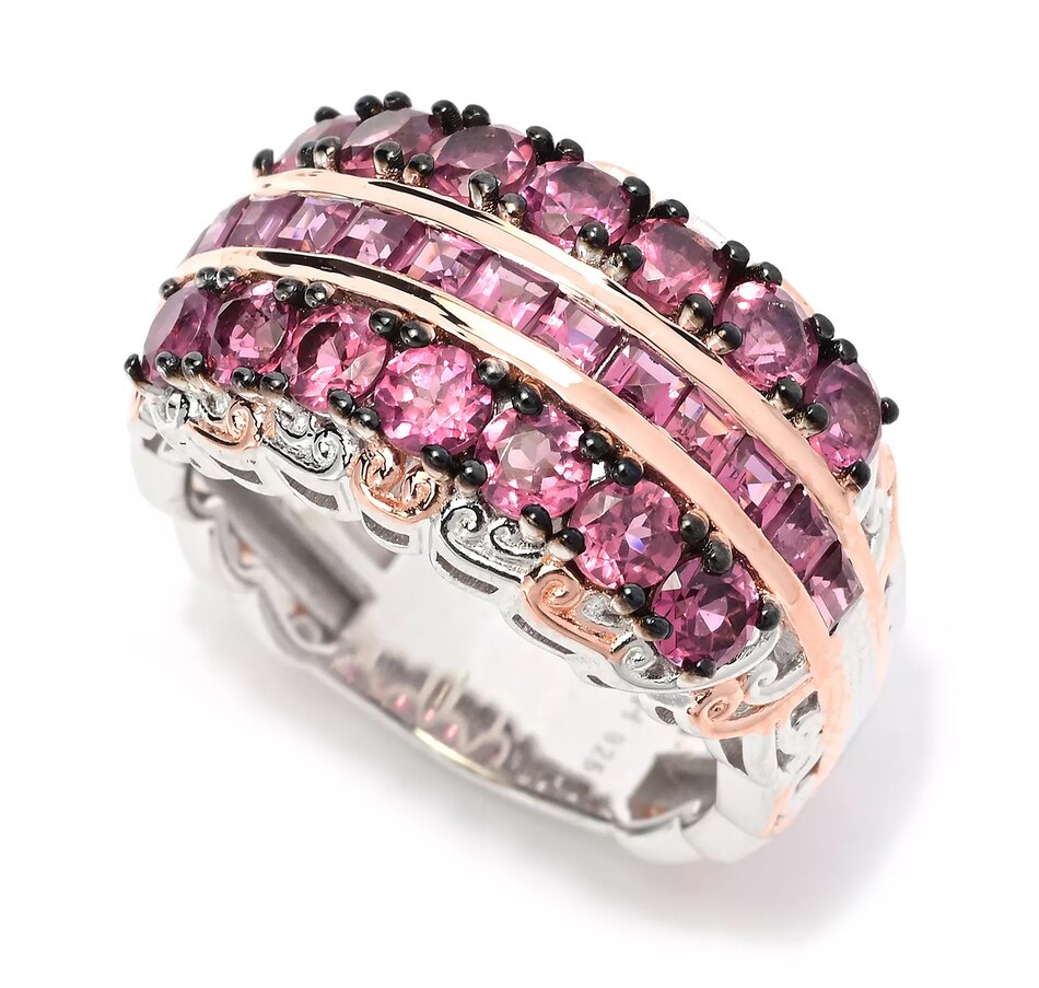 Image 732776.jpg, Product 732-776 / Price $279.99, Gems En Vogue Silver Palladium Umba River Rose Garnet Ring from Gems En Vogue on TSC.ca's Jewellery department