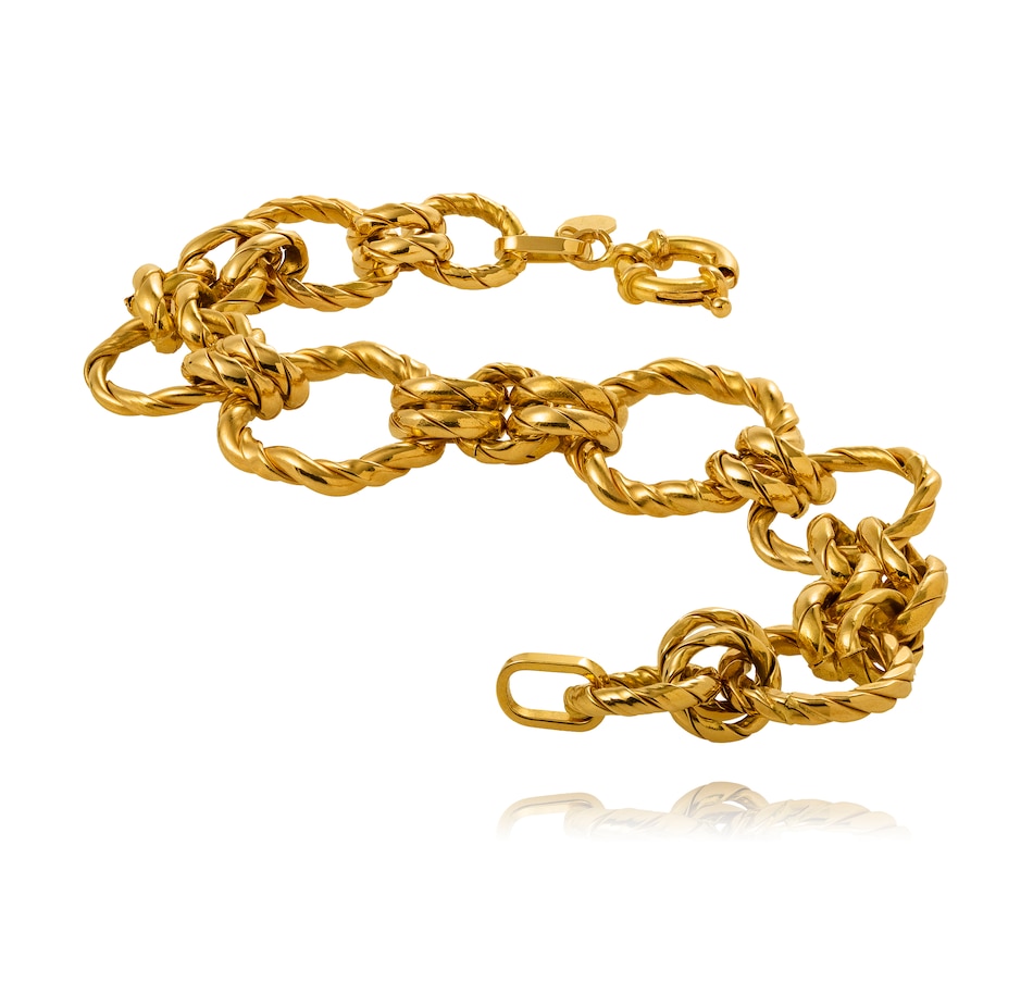 Image 732975_ALTMORE2.jpg, Product 732-975 / Price $2,295.00, 18KT Yellow Gold Circular Interlocking Design Bracelet from Estate Originals on TSC.ca's Jewellery department