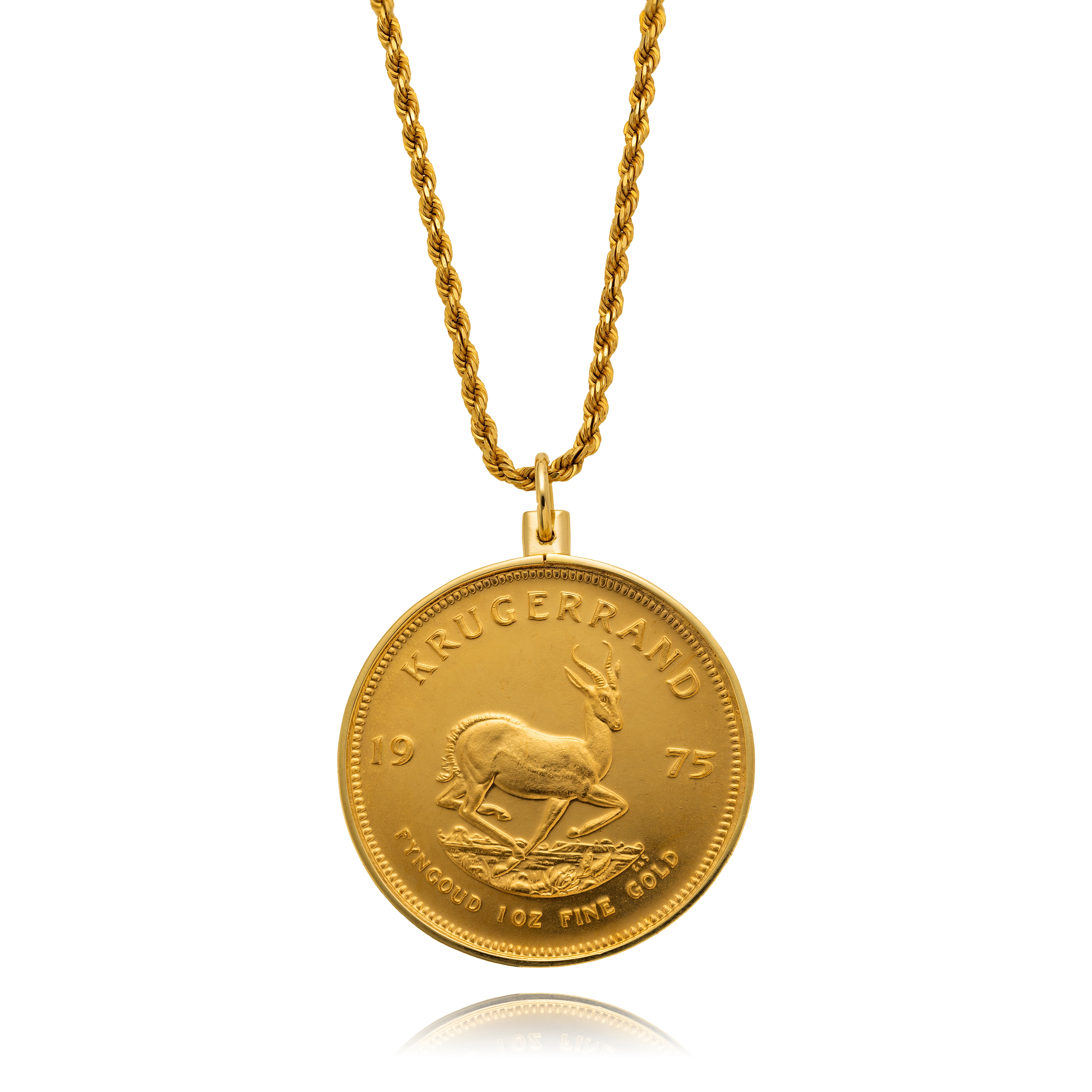 Krugerrand pendant on sale