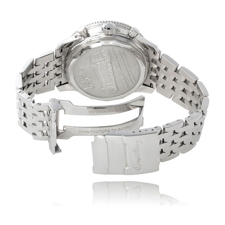 Image 733030_ALTMORE2.jpg, Product 733-030 / Price $7,995.00, Gentleman's Stainless Steel BREITLING MONTBRILLIANT OLYMPUS CHRONOMETRE Swiss Made Wristwatch from Estate Originals on TSC.ca's Jewellery department