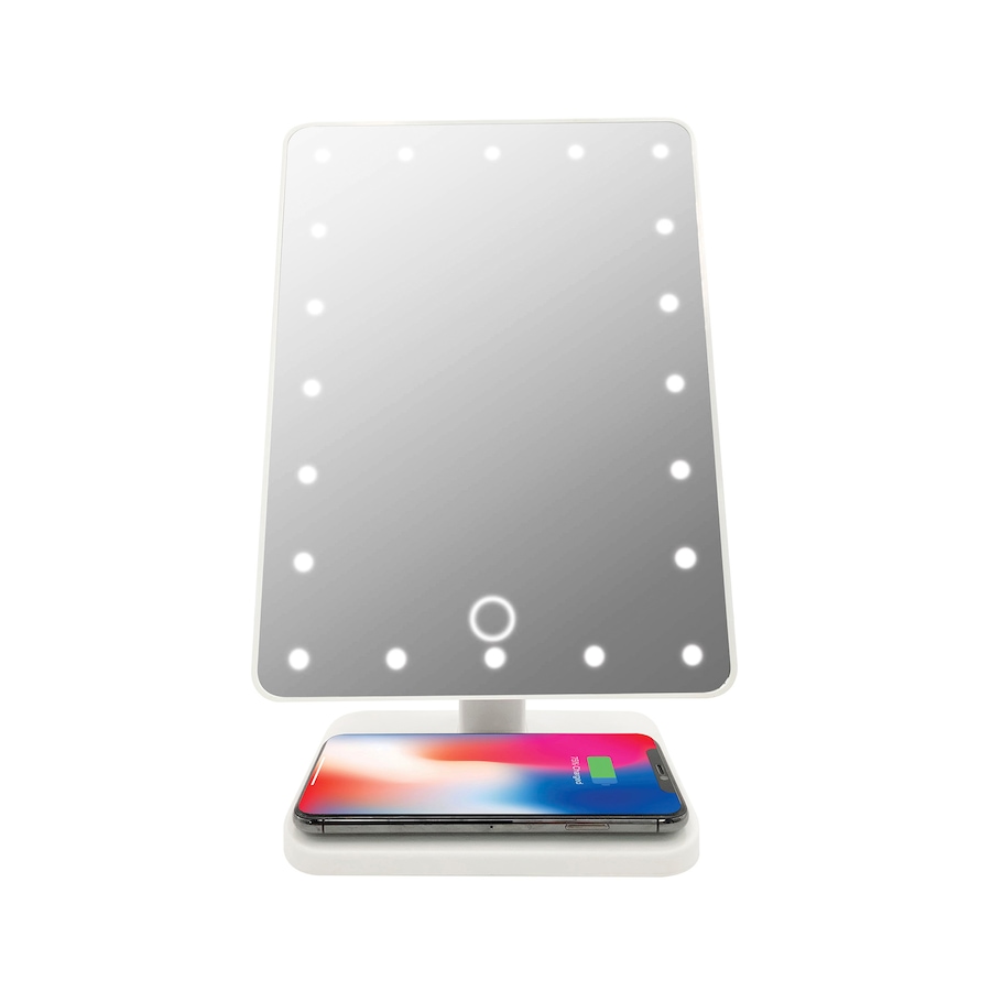 Image 733155_ALTMORE2.jpg, Product 733-155 / Price $69.99, CJ Tech 3-in-1 Vanity Mirror with LED Light Speakers and Wireless Charger from CJ Tech on TSC.ca's Home & Garden department