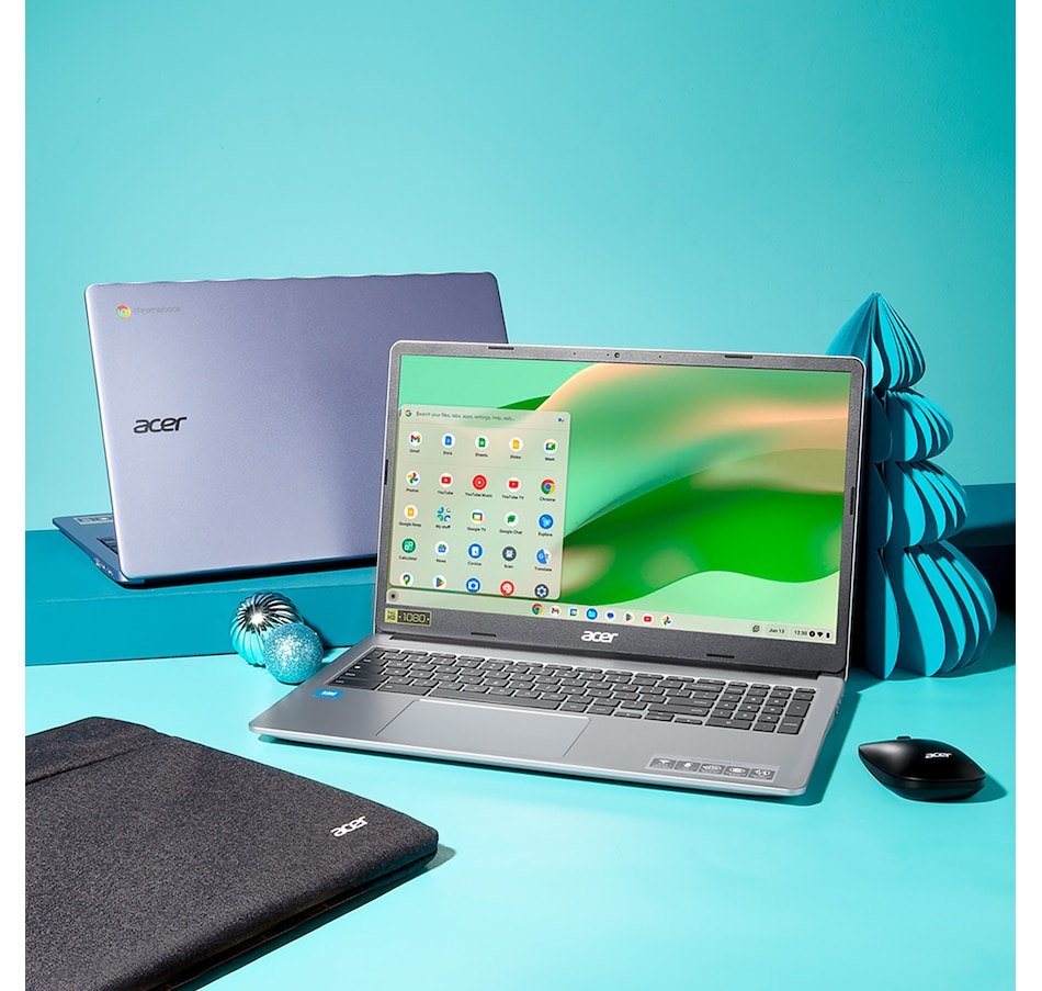 Image 733156_ALTMORE100.jpg, Product 733-156 / Price $449.99, Acer Chromebook 315 15.6" FHD Intel N4500 4GB RAM 64GB with Sleeve and Mouse from Acer on TSC.ca's Electronics department