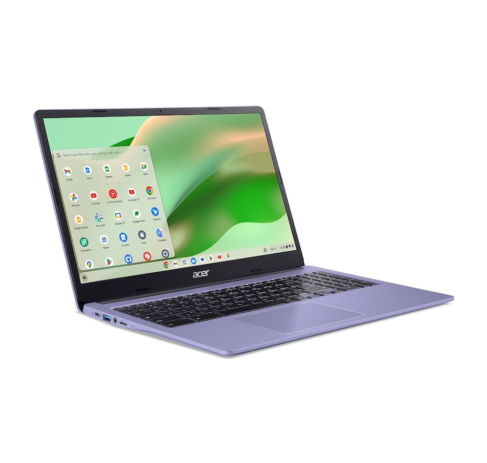 Image 733156_PUR.jpg, Product 733-156 / Price $449.99, Acer Chromebook 315 15.6" FHD Intel N4500 4GB RAM 64GB with Sleeve and Mouse from Acer on TSC.ca's Electronics department