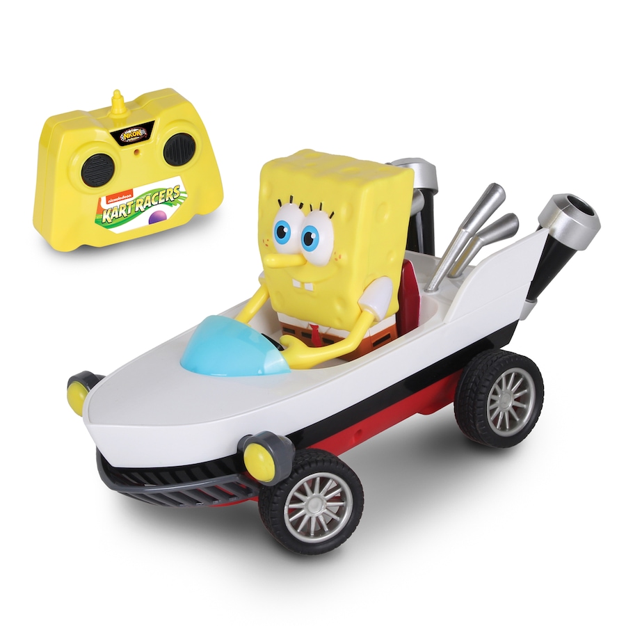 Image 733163.jpg, Product 733-163 / Price $29.99, NKOK Spongebob Kart Boat RC from Nkok on TSC.ca's Toys & Hobbies department