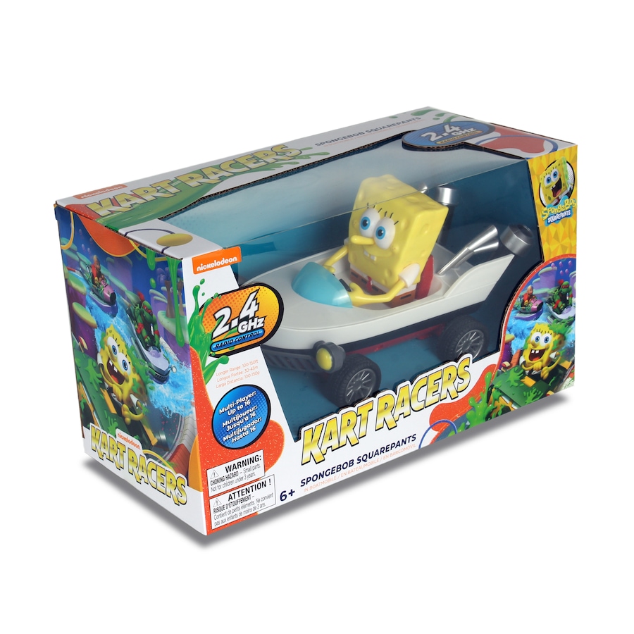 Image 733163_ALTMORE3.jpg, Product 733-163 / Price $29.99, NKOK Spongebob Kart Boat RC from Nkok on TSC.ca's Toys & Hobbies department