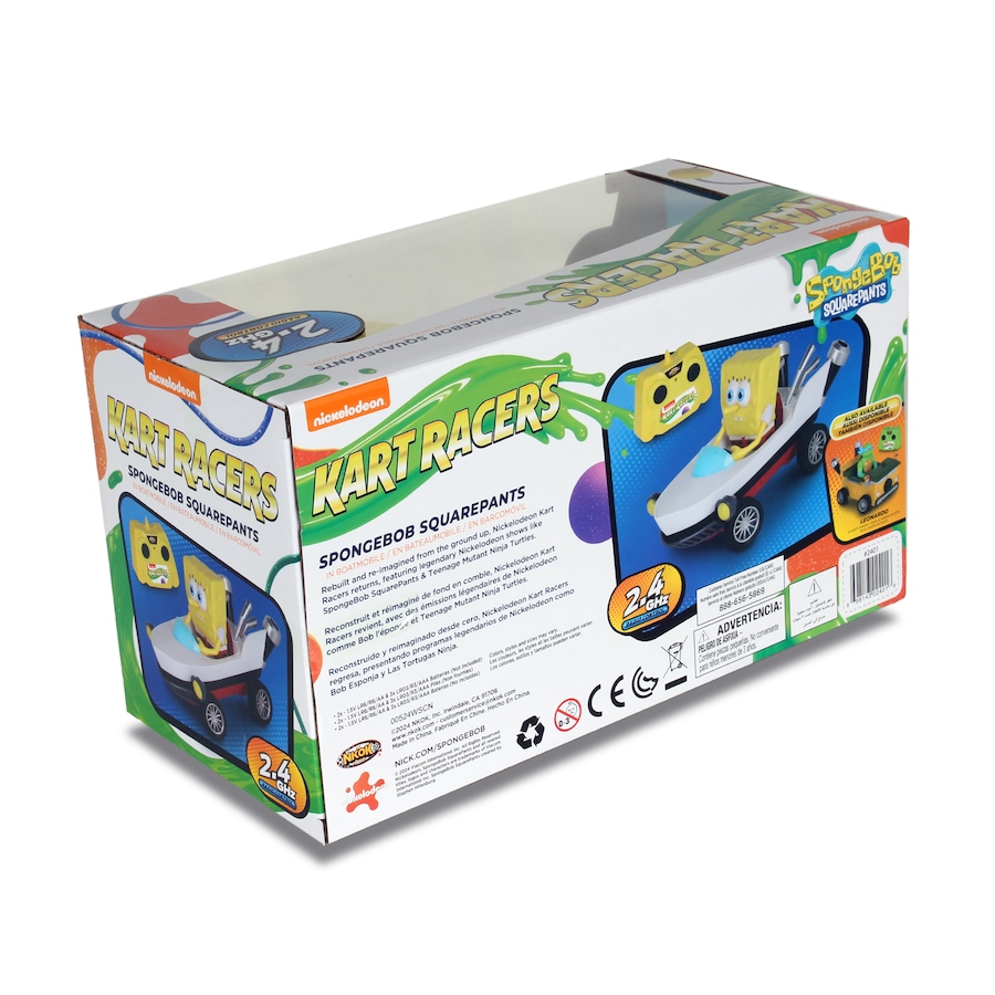 Image 733163_ALTMORE4.jpg, Product 733-163 / Price $29.99, NKOK Spongebob Kart Boat RC from Nkok on TSC.ca's Toys & Hobbies department