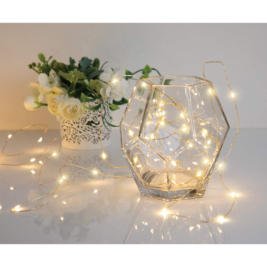 Image 733219.jpg, Product 733-219 / Price $14.99, Merkury Innovations 90-LED Fairy Lights (warm white) from Merkury on TSC.ca's Home & Garden department