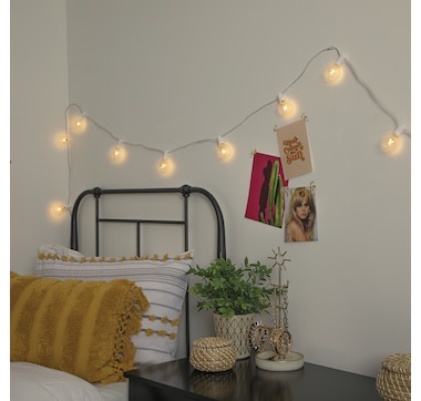 Merkury Innovations 10 Indoor/Outdoor G40 Cafe String Light