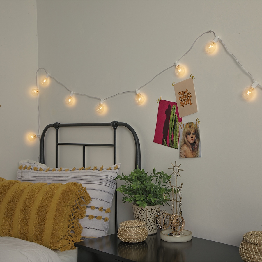 Image 733223.jpg, Product 733-223 / Price $19.99, Merkury Innovations 10 Indoor/Outdoor G40 Cafe String Light from Merkury on TSC.ca's Home & Garden department