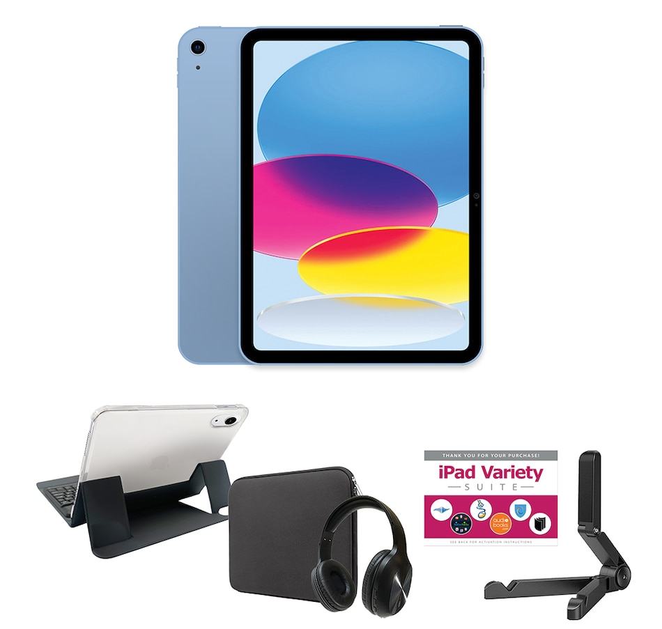 Image 733228_BBA.jpg, Product 733-228 / Price $729.99 - $899.99, Apple iPad 10.9" Tablet Bundle 10th-Gen 64GB or 256GB from Apple on TSC.ca's Electronics department