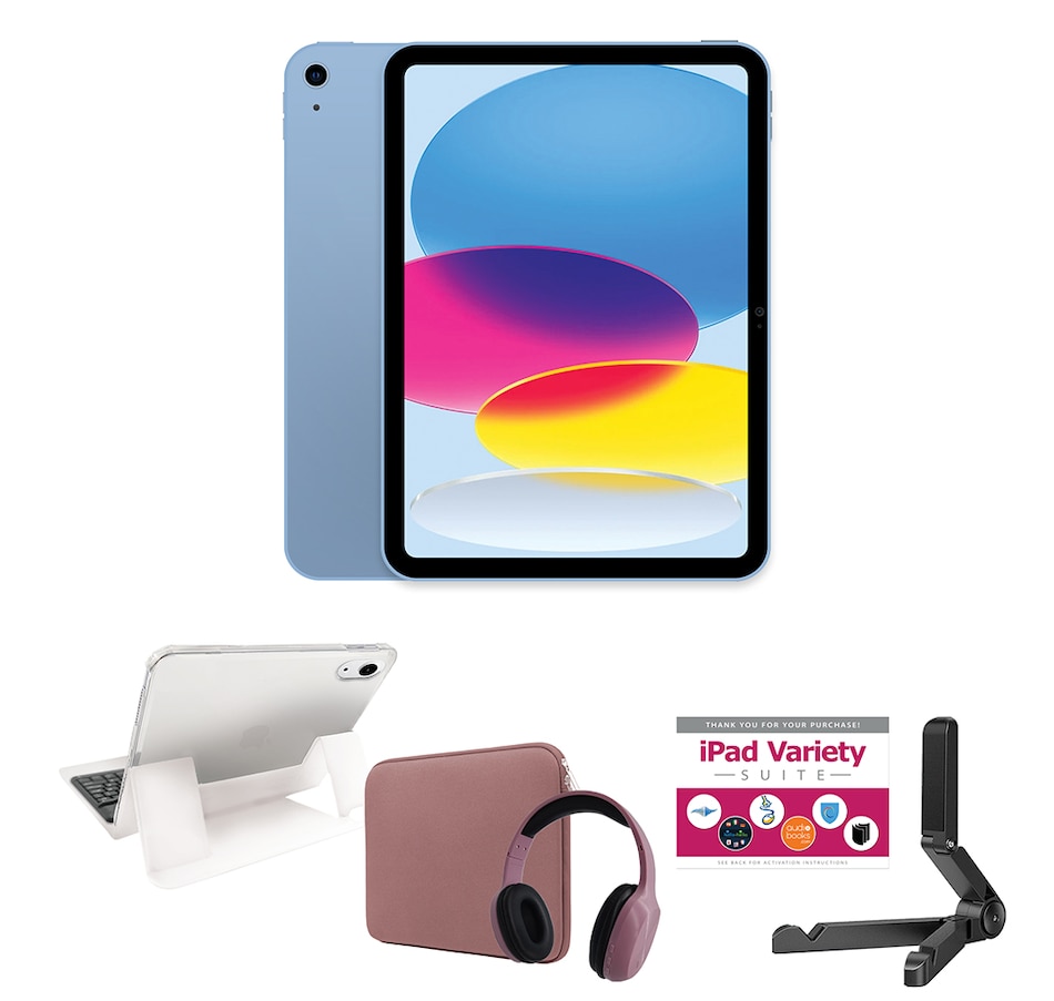 Image 733228_BLRSE.jpg, Product 733-228 / Price $729.99 - $899.99, Apple iPad 10.9" Tablet Bundle 10th-Gen 64GB or 256GB from Apple on TSC.ca's Electronics department