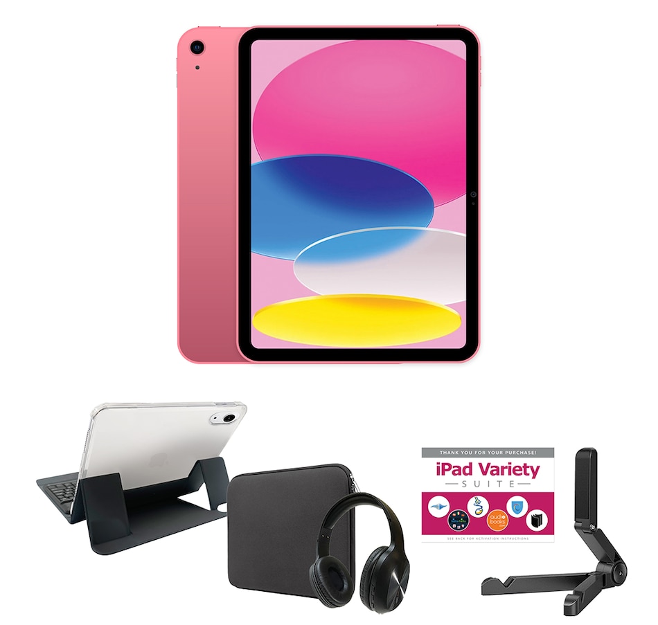 Image 733228_PBC.jpg, Product 733-228 / Price $729.99 - $899.99, Apple iPad 10.9" Tablet Bundle 10th-Gen 64GB or 256GB from Apple on TSC.ca's Electronics department