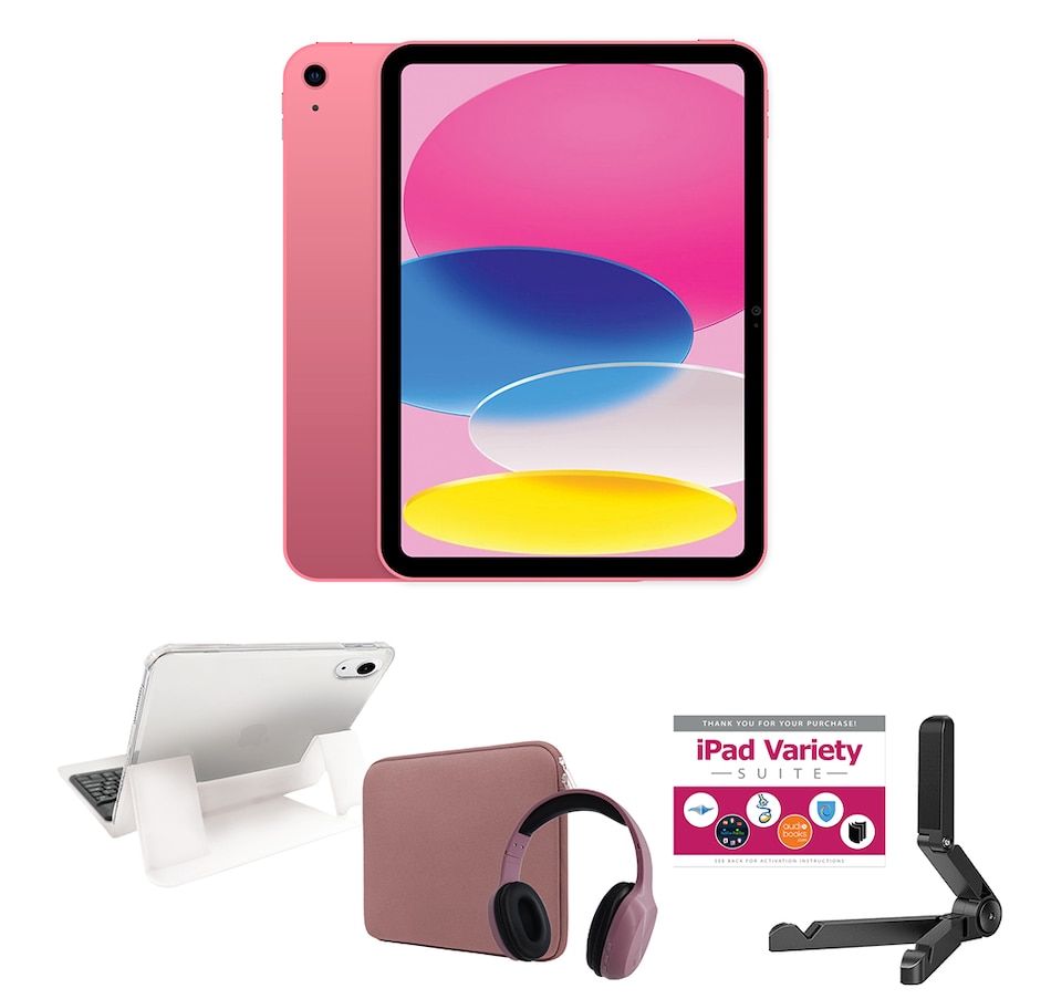 Image 733228_PKRS.jpg, Product 733-228 / Price $729.99 - $899.99, Apple iPad 10.9" Tablet Bundle 10th-Gen 64GB or 256GB from Apple on TSC.ca's Electronics department