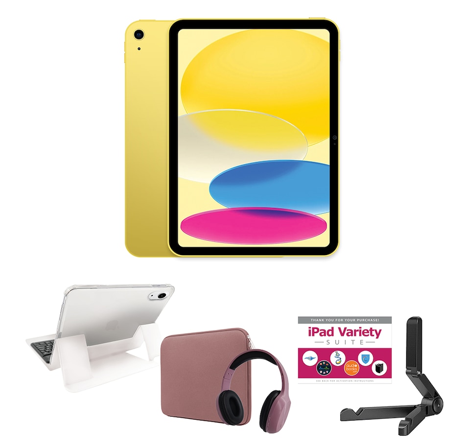 Image 733228_YLRS.jpg, Product 733-228 / Price $729.99 - $899.99, Apple iPad 10.9" Tablet Bundle 10th-Gen 64GB or 256GB from Apple on TSC.ca's Electronics department