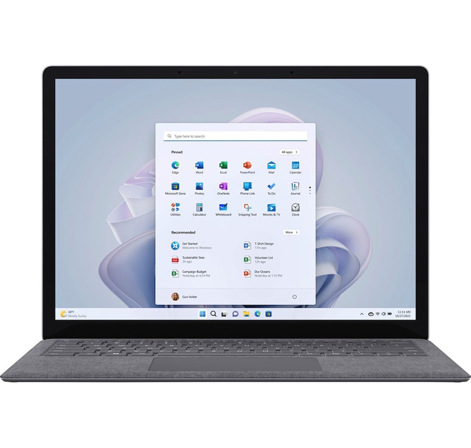 Image 733295.jpg, Product 733-295 / Price $1,499.90, Microsoft 13.5" Multi-Touch Surface Laptop 5 (platinum, metal, i5 processor/8 GB RAM/256 GB SSD) from Microsoft on TSC.ca's Electronics department