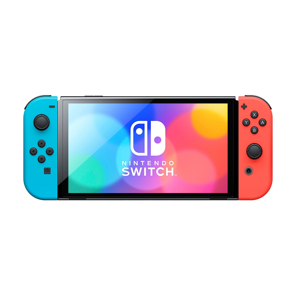Nintendo Switch OLED Red/Blue Bundle - TSC.ca