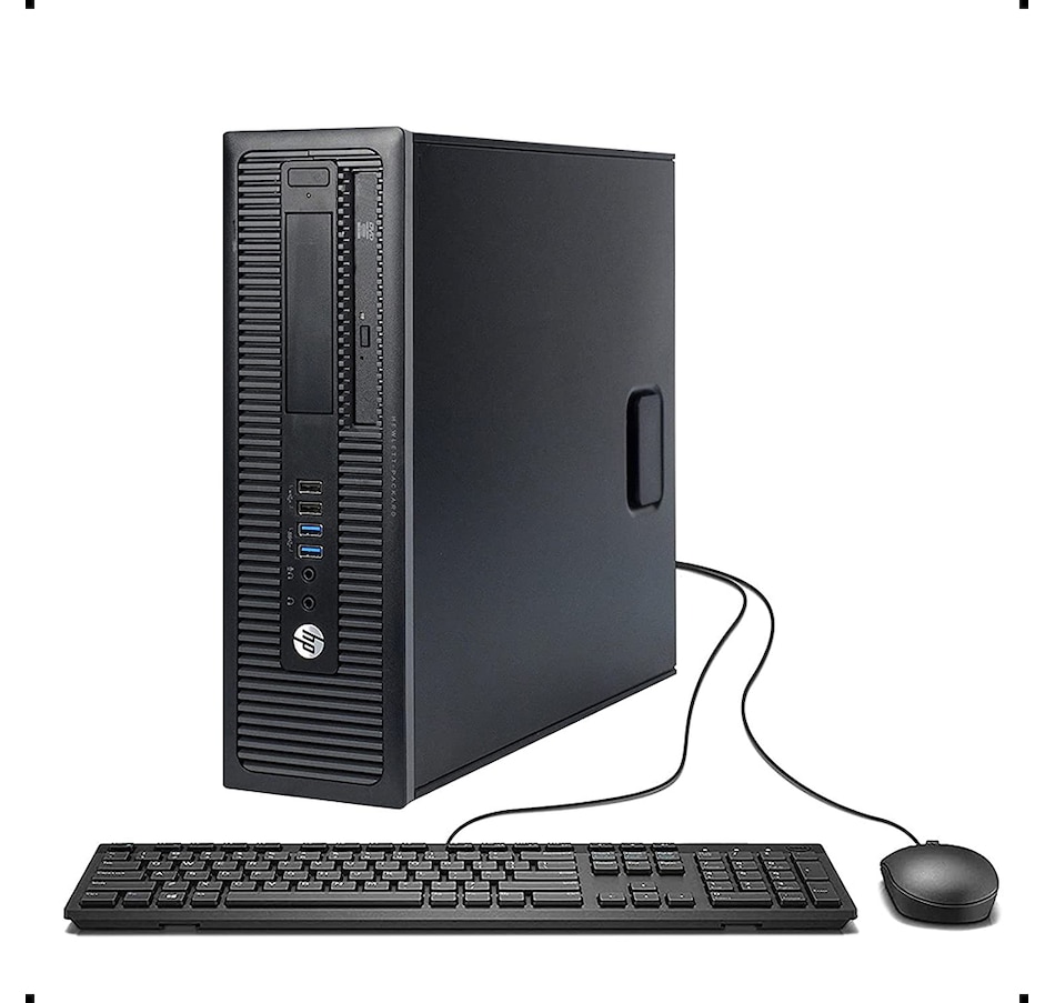 Image 733363.jpg, Product 733-363 / Price $299.99, HP ProDesk 600 G1 SFF Desktop i7-4770 3.4GHz 16GB 512GB SSD Windows 10 Pro (refurbished) from HP - Hewlett Packard on TSC.ca's Electronics department