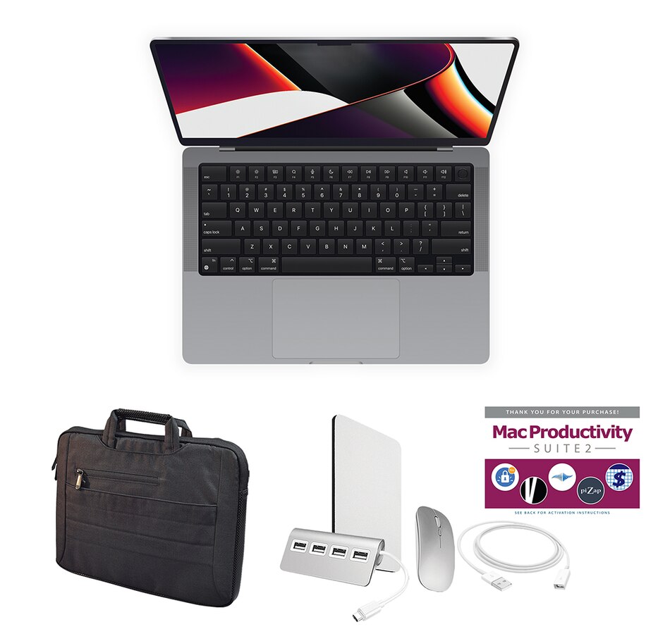 Image 733381_SEGBK.jpg, Product 733-381 / Price $2,529.99, Apple MacBook Pro M1 Pro Retina XDR 14" 1TB (2021, refurbished) on TSC.ca's Electronics department