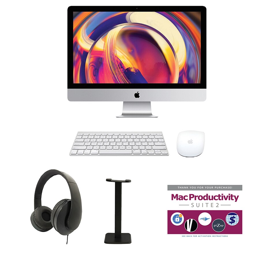 Image 733384_BLK.jpg, Product 733-384 / Price $1,589.99, Apple iMac 27" 3.3GHz 512GB (2020, refurbished) on TSC.ca's Electronics department