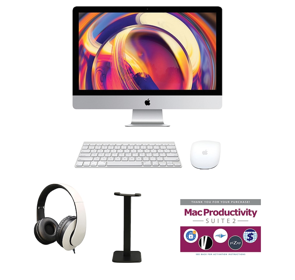 Image 733384_WHT.jpg, Product 733-384 / Price $1,589.99, Apple iMac 27" 3.3GHz 512GB (2020, refurbished) on TSC.ca's Electronics department