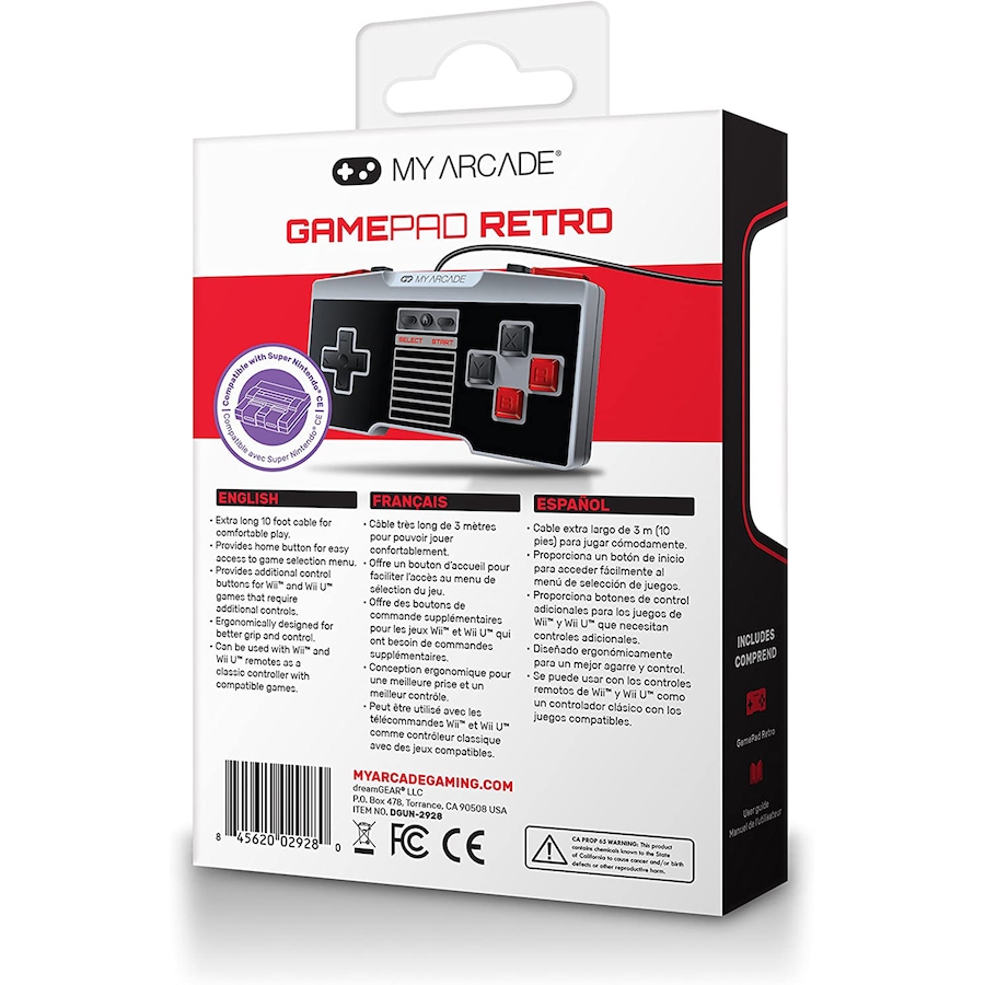 Image 733397_ALTMORE1.jpg, Product 733-397 / Price $24.99, My Arcade GamePad Retro  from My Arcade on TSC.ca's Electronics department