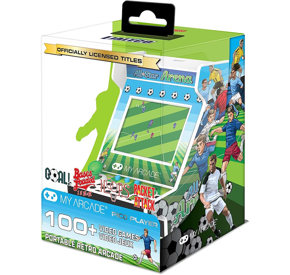 Image 733419_ALTMORE1.jpg, Product 733-419 / Price $34.99, My Arcade Collectible Retro 3.7" All-Star Arena from My Arcade on TSC.ca's Electronics department