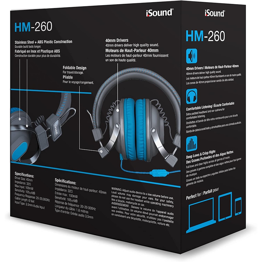 Image 733435_ALTMORE2.jpg, Product 733-435 / Price $44.99, iSound Dynamic Stereo Headphones from iSound on TSC.ca's Electronics department