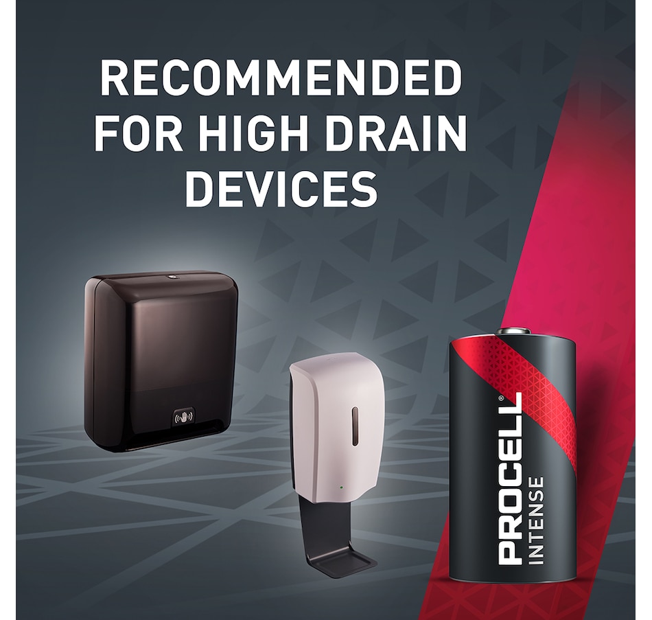 Image 733440_ALTMORE1.jpg, Product 733-440 / Price $27.99, Procell Alkaline Intense Power D, 1.5V (pack of 12) from Procell on TSC.ca's Electronics department
