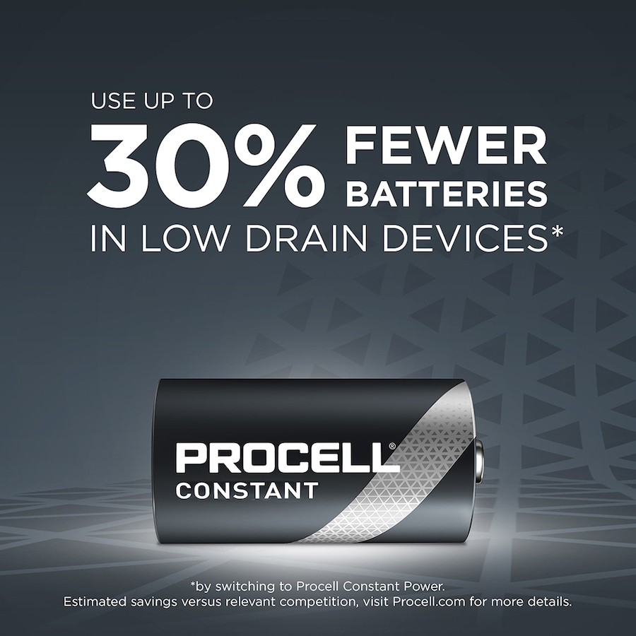 Image 733445_ALTMORE2.jpg, Product 733-445 / Price $25.99, Procell Alkaline Constant Power D, 1.5V (pack of 12) from Procell on TSC.ca's Electronics department
