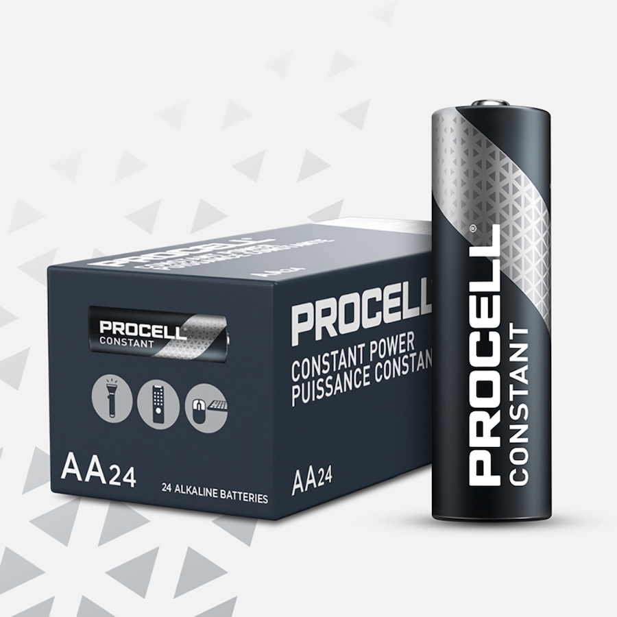 Image 733447.jpg, Product 733-447 / Price $23.99, Procell Alkaline Constant Power AA, 1.5V (pack of 24) from Procell on TSC.ca's Electronics department